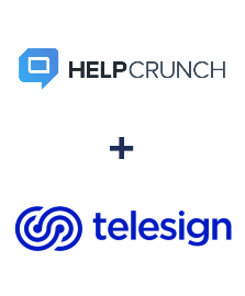 Integracja HelpCrunch i Telesign