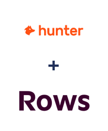 Integracja Hunter.io i Rows