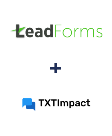 Integracja LeadForms i TXTImpact Integracja LeadForms i TXTImpact