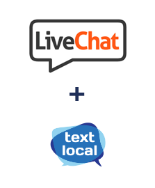 Integracja LiveChat i Textlocal