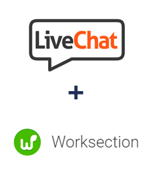 Integracja LiveChat i Worksection