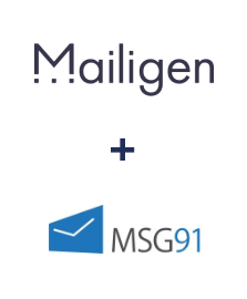 Integracja Mailigen i MSG91