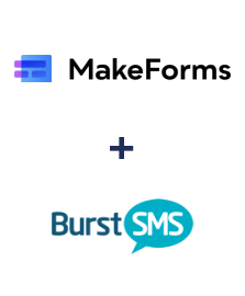 Integracja MakeForms i Burst SMS