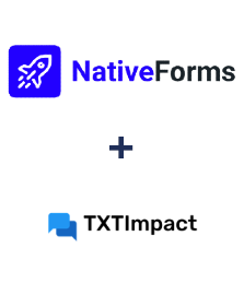 Integracja NativeForms i TXTImpact