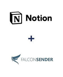 Integracja Notion i FalconSender