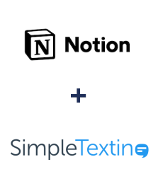 Integracja Notion i SimpleTexting