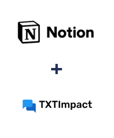 Integracja Notion i TXTImpact