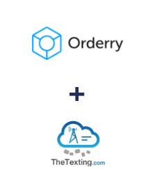 Integracja Orderry i TheTexting