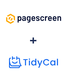 Integracja Pagescreen i TidyCal