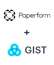 Integracja Paperform i Gist