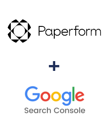 Integracja Paperform i Google Search Console