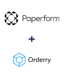 Integracja Paperform i Orderry