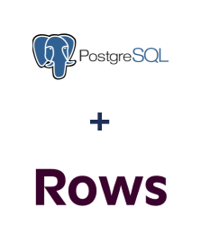Integracja PostgreSQL i Rows