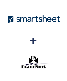 Integracja Smartsheet i BrandSMS 