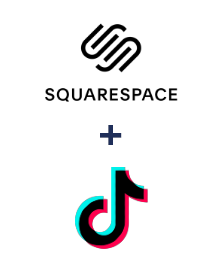 Integracja Squarespace i TikTok (private accounts)