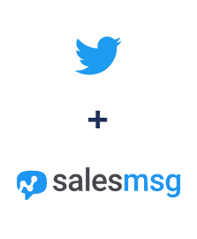 Integracja Twitter i Salesmsg