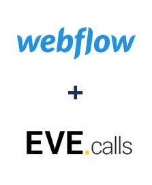 Integracja Webflow i Evecalls