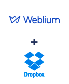 Integracja Weblium i Dropbox