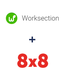 Integracja Worksection i 8x8