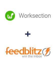Integracja Worksection i FeedBlitz