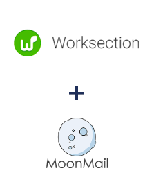 Integracja Worksection i MoonMail