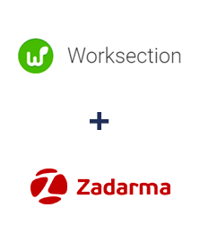 Integracja Worksection i Zadarma