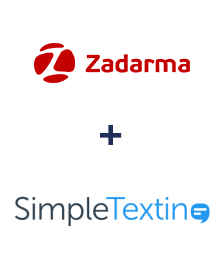 Integracja Zadarma i SimpleTexting