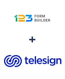 Integração de 123FormBuilder e Telesign