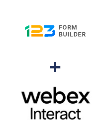 Integração de 123FormBuilder e Webex Interact