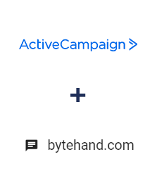 Integração de ActiveCampaign e BYTEHAND Integração de ActiveCampaign e BYTEHAND