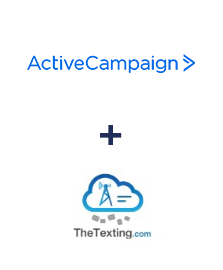 Integração de ActiveCampaign e TheTexting