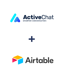 Integração de ActiveChat e Airtable