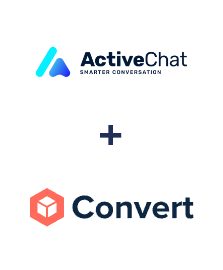 Integração de ActiveChat e ConvesioConvert