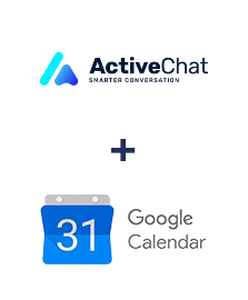 Integração de ActiveChat e Google Calendar