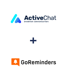 Integração de ActiveChat e GoReminders