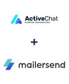 Integração de ActiveChat e MailerSend