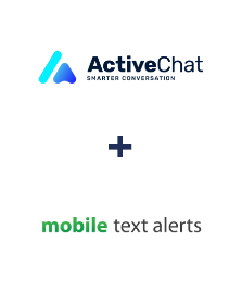 Integração de ActiveChat e Mobile Text Alerts