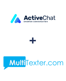 Integração de ActiveChat e Multitexter