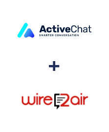 Integração de ActiveChat e Wire2Air