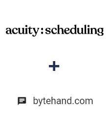 Integração de Acuity Scheduling e BYTEHAND Integração de Acuity Scheduling e BYTEHAND