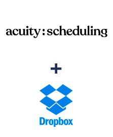 Integração de Acuity Scheduling e Dropbox