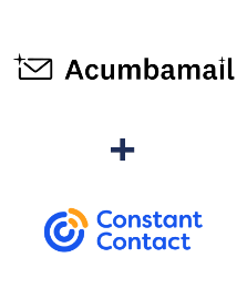 Integração de Acumbamail e Constant Contact
