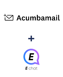 Integração de Acumbamail e E-chat