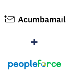Integração de Acumbamail e PeopleForce