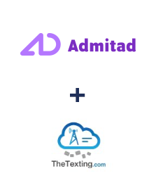 Integração de Admitad e TheTexting