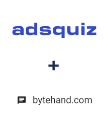 Integração de ADSQuiz e BYTEHAND Integração de ADSQuiz e BYTEHAND