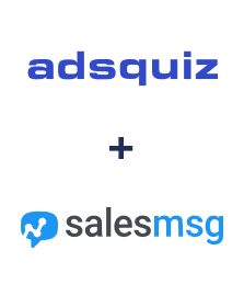 Integração de ADSQuiz e Salesmsg