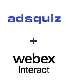 Integração de ADSQuiz e Webex Interact