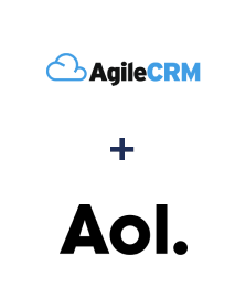 Integração de Agile CRM e AOL