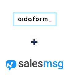 Integração de AidaForm e Salesmsg